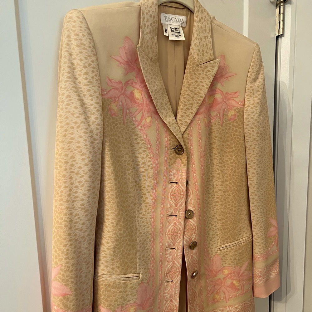 Escada silk jacket